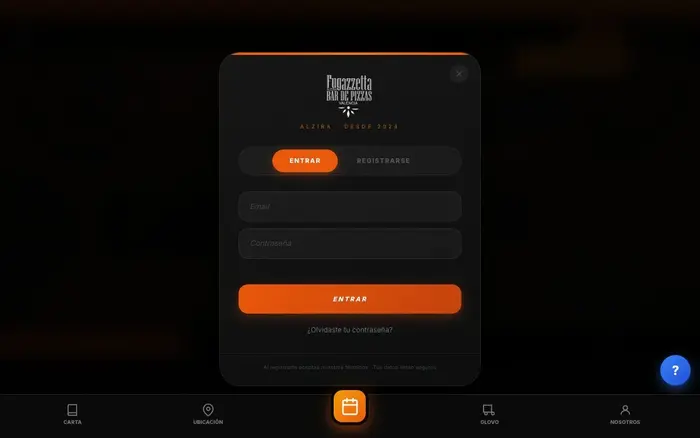 Login y registro